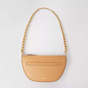 Burberry Women Mini Leather Zip Olympia Bag