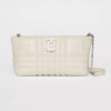 Burberry Women Small Quilted Lambskin Soft Lola Bag-White
