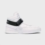 Celine Men CT-03 High Sneaker with Scratch in Calfskin-White