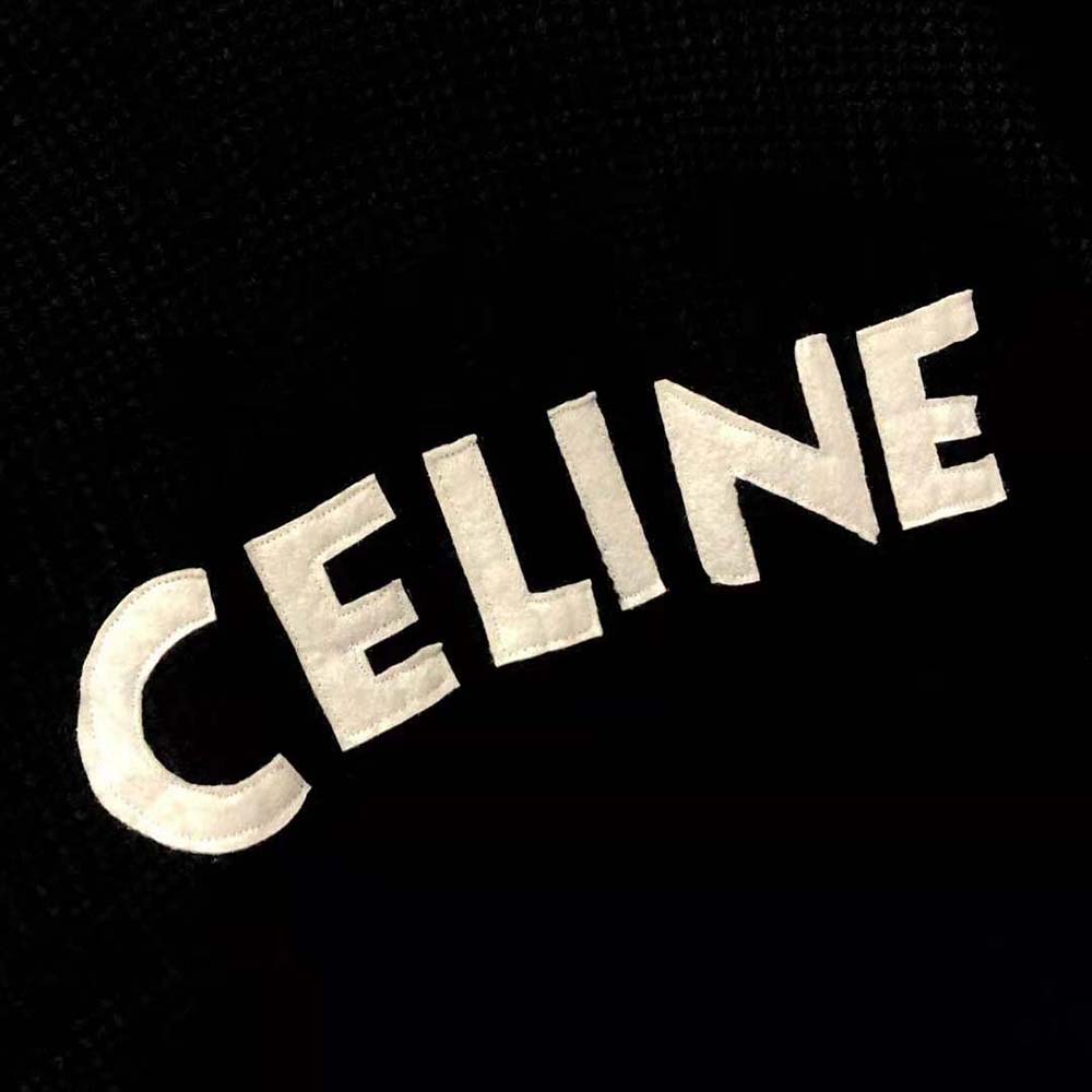 Celine Sweater With Logo in Black for Men