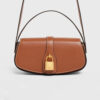 Celine Women Clutch on Strap in Smooth Calfskin-Brown 9 Celine Women Clutch on Strap in Smooth Calfskin-Brown