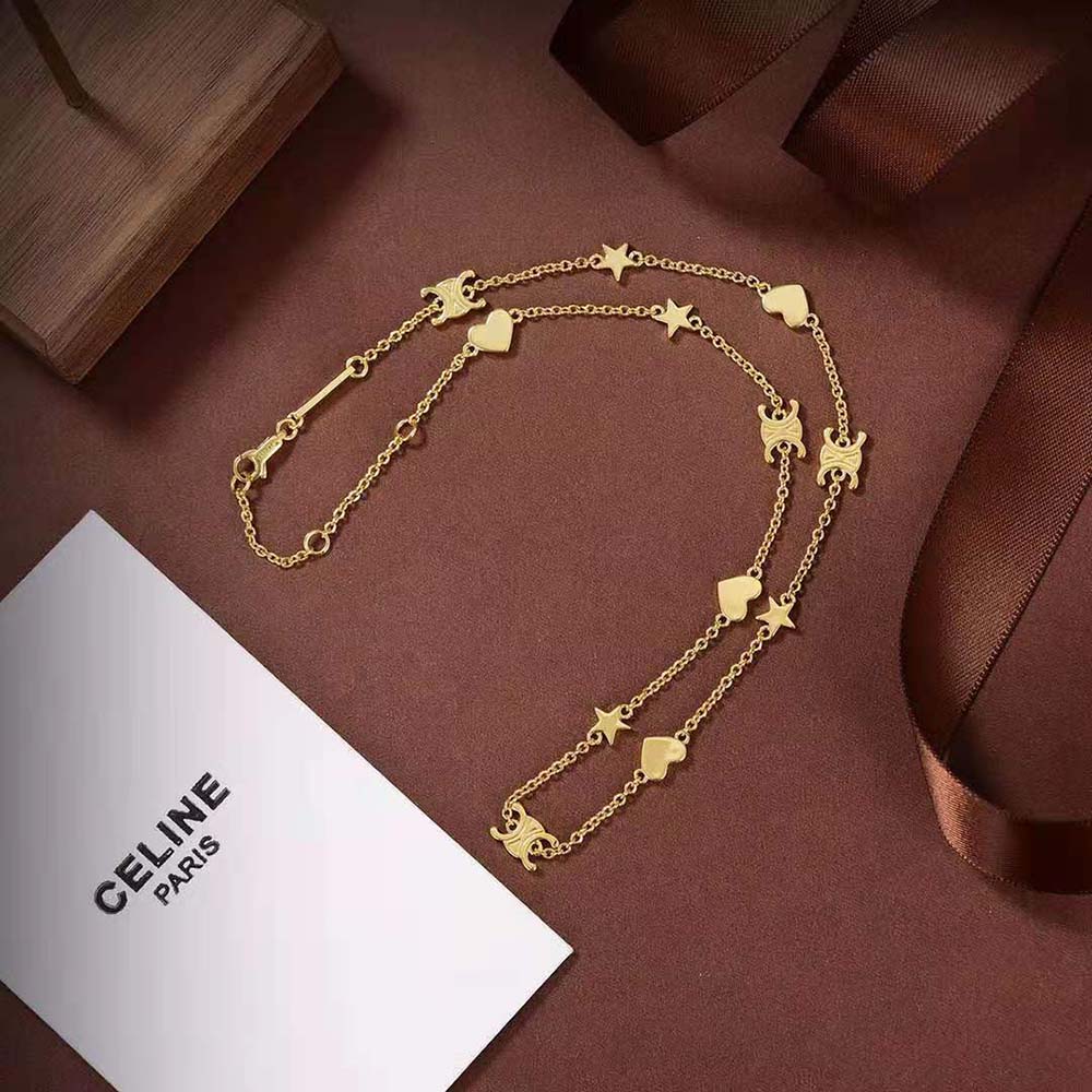Celine Necklaces - 12 For Sale at 1stDibs | old celine necklace, celine  vintage necklace, vintage celine necklace