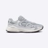 Dior Men B30 Sneaker Gray Mesh and White Technical Fabric 11 Dior Men B30 Sneaker Gray Mesh and White Technical Fabric