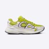 Dior Men B30 Sneaker Yellow Mesh and White Technical Fabric 12 Dior Men B30 Sneaker Yellow Mesh and White Technical Fabric