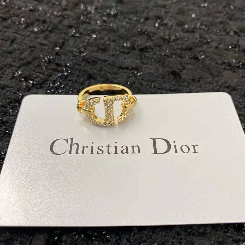 Dior cd deals navy ring