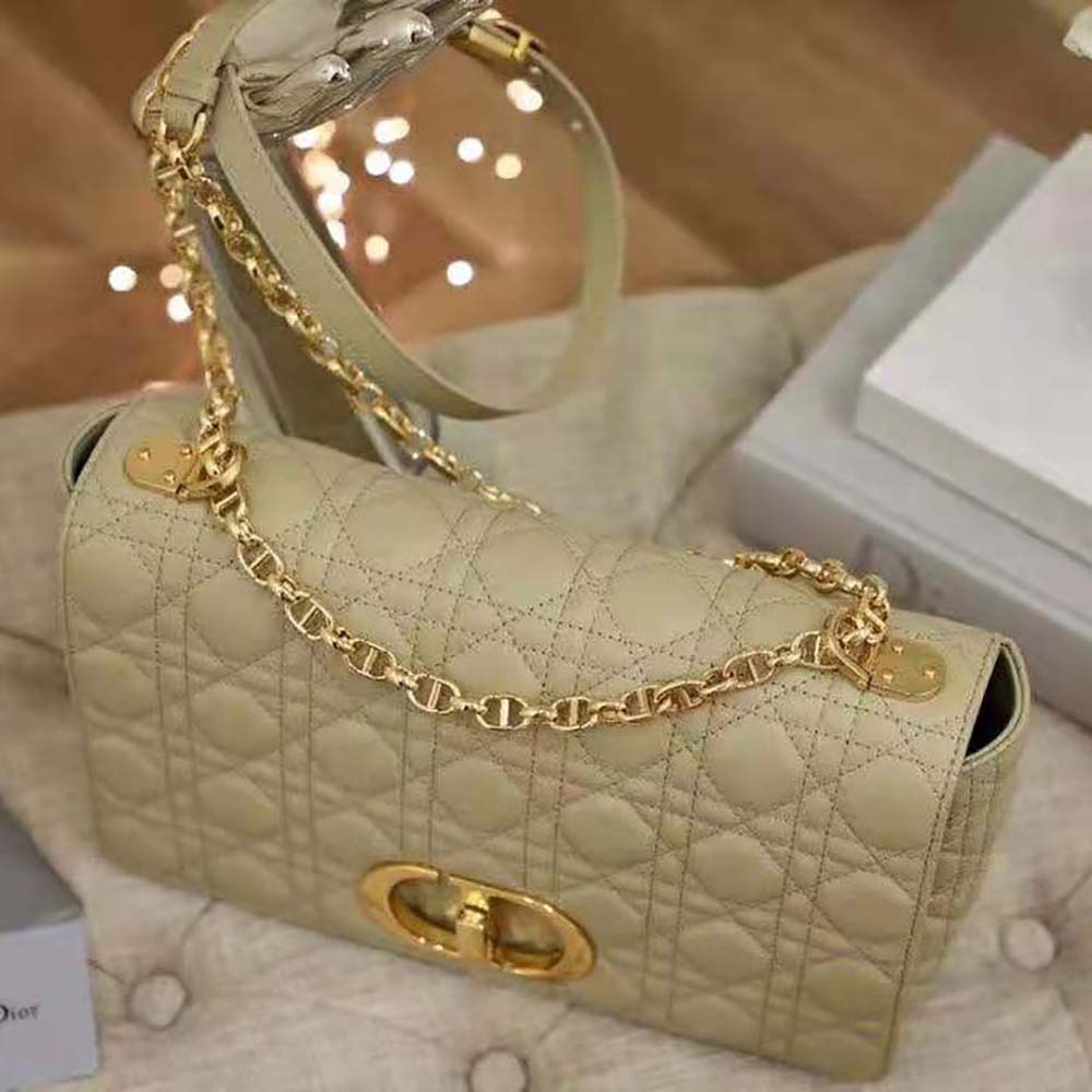 Large dior caro online bag price