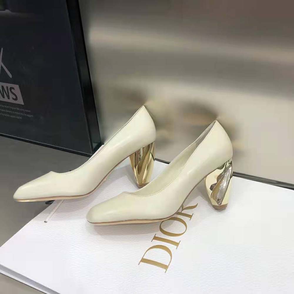 dior mid heels