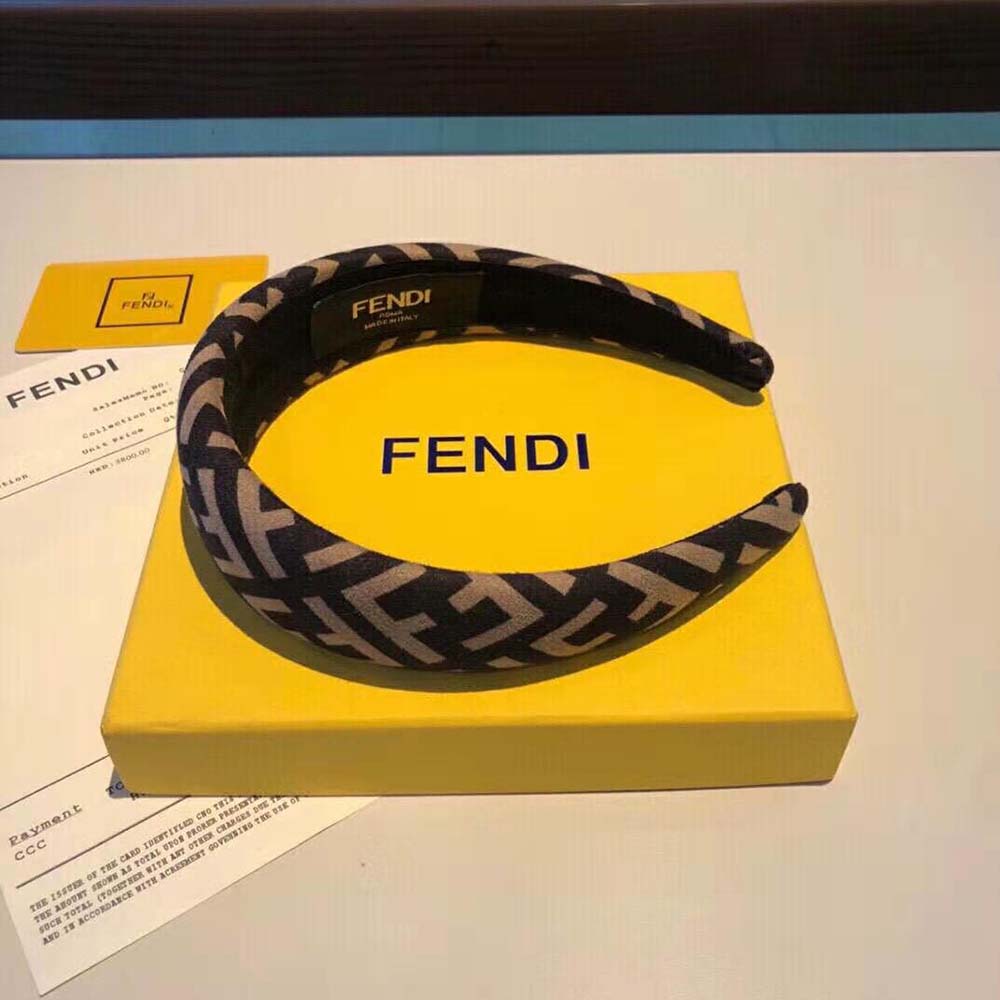 Fendi yellow headband best sale