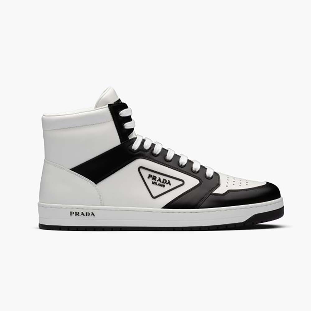 prada panelled sneakers