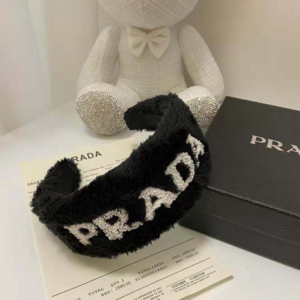 prada terry cloth headband