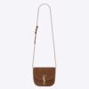 Saint Laurent YSL Women Kaia Small Satchel in Suede with Braid Motif 12 Saint Laurent YSL Women Kaia Small Satchel in Suede with Braid Motif