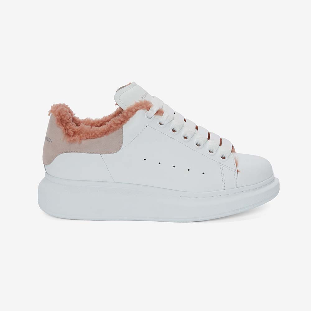 alexander mcqueen oversized sneaker pink