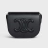 Celine Women Folco Cuir Triomphe in Smooth Calfskin-black
