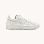 Chloe Women Franckie Low-Top Sneaker in Smooth Calfskin-White
