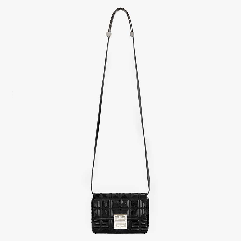 Givenchy Women Small 4g Bag in 4g Patent Leather-Black 1 Givenchy Women Small 4g Bag in 4g Patent Leather-Black