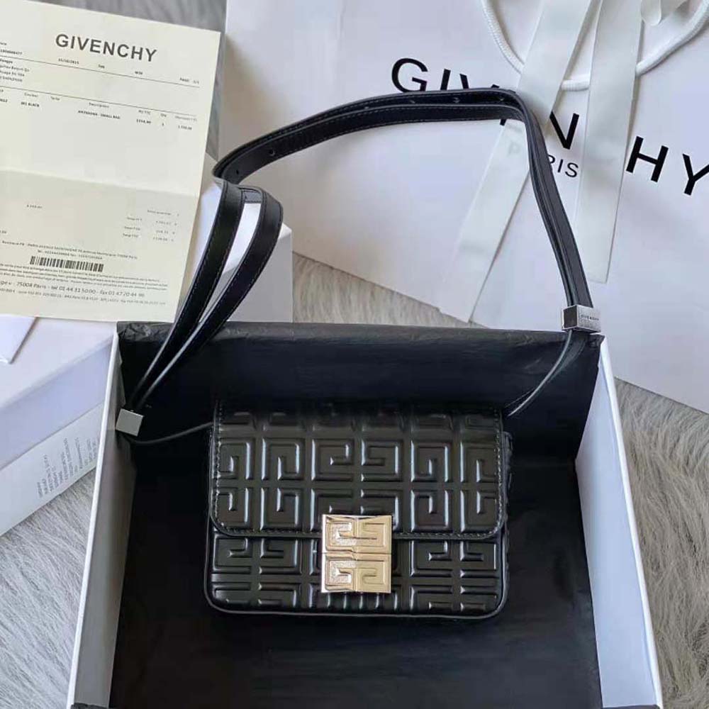 Givenchy Women Small 4g Bag in 4g Patent Leather-Black 2 Givenchy Women Small 4g Bag in 4g Patent Leather-Black - Image 2