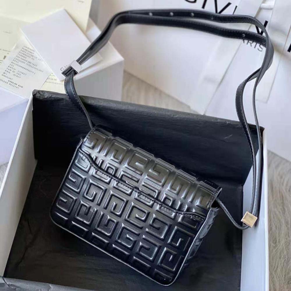 Givenchy Women Small 4g Bag in 4g Patent Leather-Black 3 Givenchy Women Small 4g Bag in 4g Patent Leather-Black - Image 3