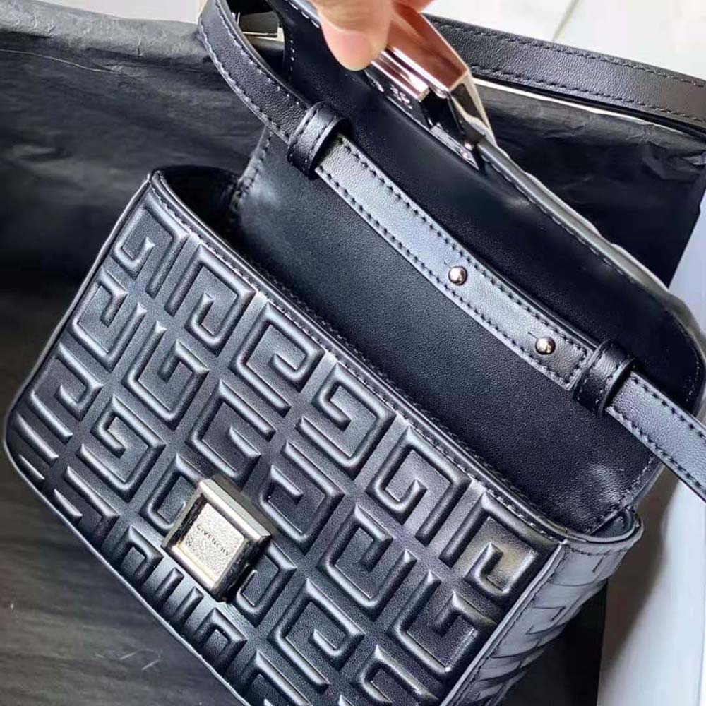 Givenchy Women Small 4g Bag in 4g Patent Leather-Black 6 Givenchy Women Small 4g Bag in 4g Patent Leather-Black - Image 6