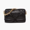Prada Women Padded Nappa Leather Shoulder Bag-black