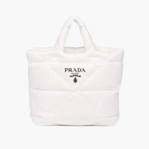 Prada Women Padded Re-Nylon Tote Bag