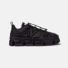 Versace Men Greca Labyrinth Lace-up Shoes-Black