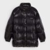 Celine Women Parka in Lightweight Nylon-Black