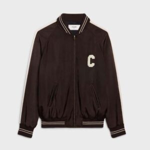 Celine Women Teddy Souvenir in Satin-Maroon
