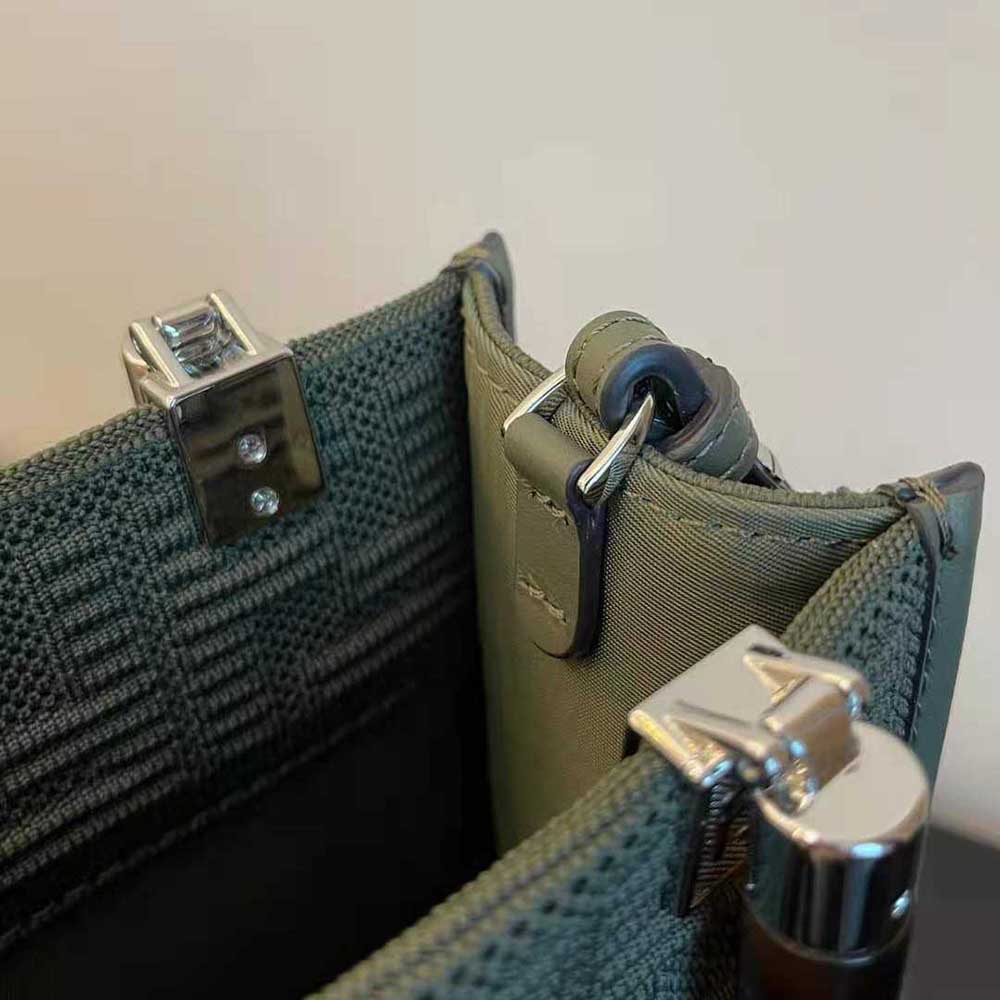 Fendi Women Mini Sunshine Shopper FF Fabric Mini-Bag 8 Fendi Women Mini Sunshine Shopper FF Fabric Mini-Bag - Image 8