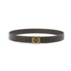 Loewe Women Anagram Belt in Silk Calfskin