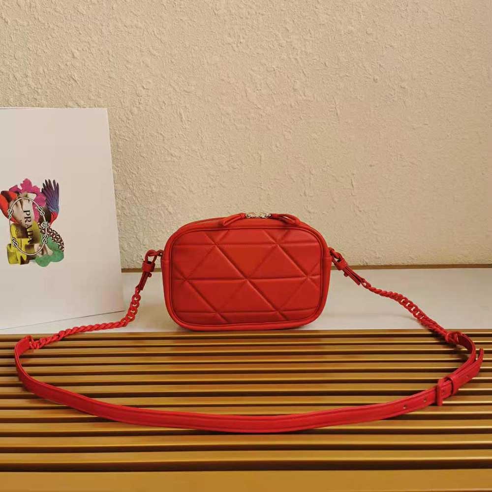 Prada Women Spectrum Shoulder Bag-Red 3 Prada Women Spectrum Shoulder Bag-Red - Image 3