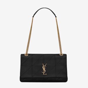 Saint Laurent YSL Women Jamie Medium Carre Reive Gauche in Lambskin