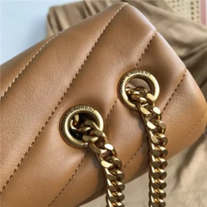 Saint Laurent YSL Women Loulou Small Bag in Matelasse Y Leather