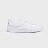 Celine Women Trainer Low Lace-up Sneaker in Calfskin-White