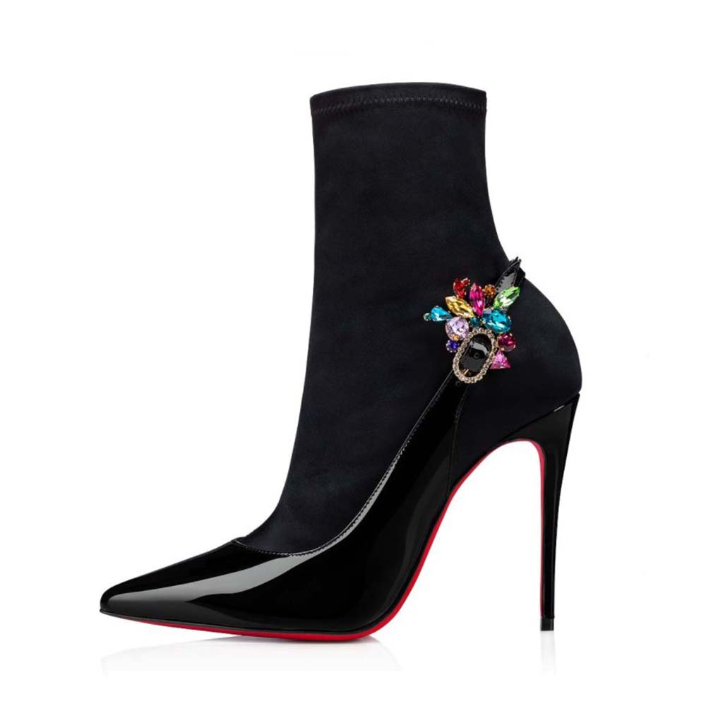 louboutin thick heel