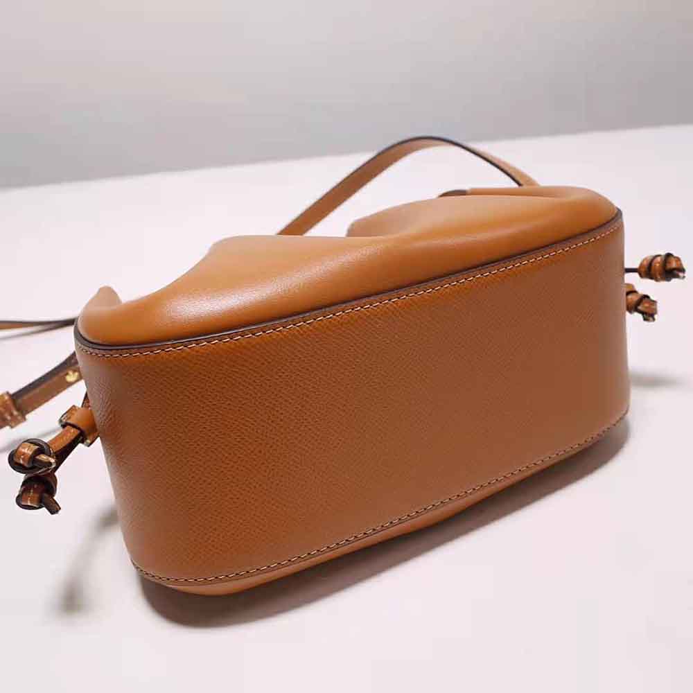 Fendi Women Pomodorino Brown Leather Mini-Bag 6 Fendi Women Pomodorino Brown Leather Mini-Bag - Image 6