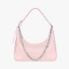 Givenchy Women Small Moon Cut Out Bag in Leather-Pink