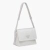 Prada Women Small Padded Re-Nylon Shoulder Bag-White