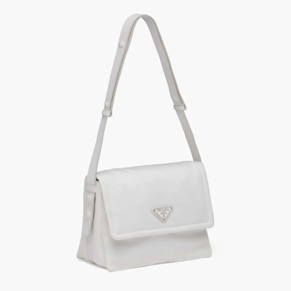 White Nylon Prada Small Messenger Bag – rewear-vintage