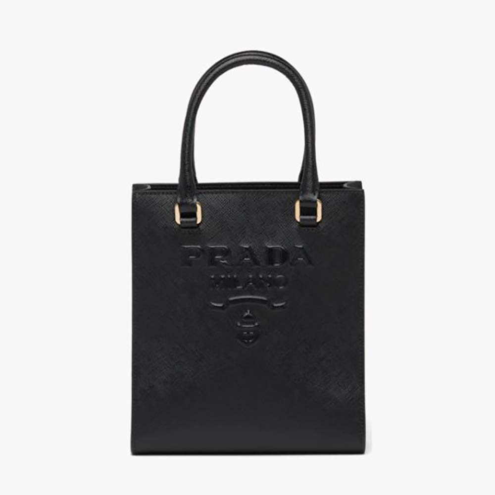 Prada Women Small Saffiano Leather Handbag-Black 1 Prada Women Small Saffiano Leather Handbag-Black