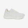 Alexander Mcqueen Unisex Sprint Runner in Calf Leather-White