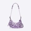 Balenciaga Women Le Cagole XS Shoulder Bag in Purple