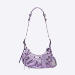 Balenciaga Women Le Cagole XS Shoulder Bag in Purple