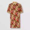 Burberry Women Tiger Graphic Technical Wool Jacquard Dress