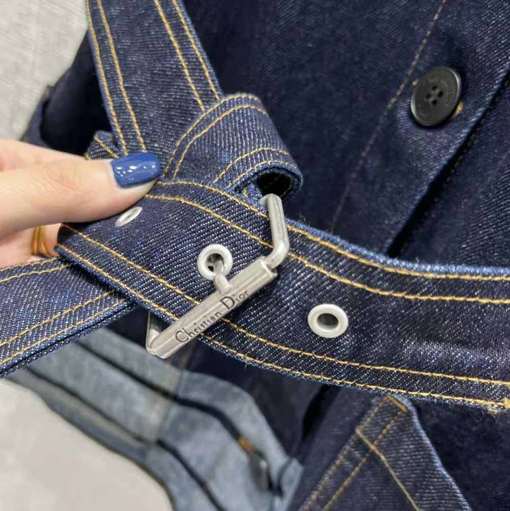 Short-Sleeved Denim Couture Jacket