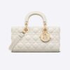 Dior Women Lady D-Joy Bag Latte Cannage Lambskin