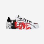 Dolce Gabbana D&G Men Limited Edition Valentine s Day Portofino Sneakers