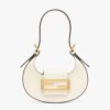 Fendi Women Cookie White Leather Mini Bag 12 Fendi Women Cookie White Leather Mini Bag