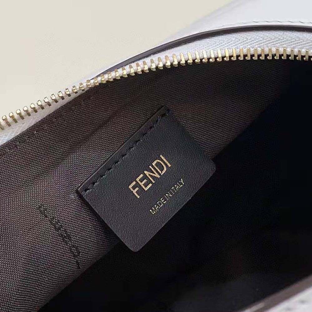 Fendi Women Fendigraphy Small White Leather Bag 10 Fendi Women Fendigraphy Small White Leather Bag - Image 10