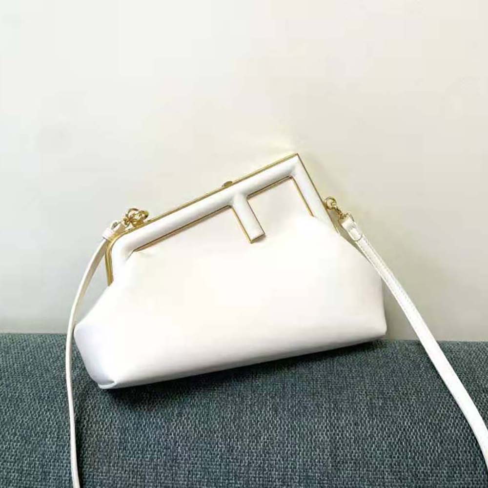 Fendi Women First Small White Leather Bag 2 Fendi Women First Small White Leather Bag - Image 2