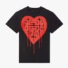 Givenchy Women Slim Fit T-Shirt in Jersey with Tag Effect Print-Black